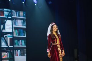Sophomore student Anait Khachaturyan wins Pearl of the World 2021 talent pageant