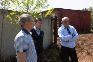 University’s Botanical Garden toured by Rector Ilshat Gafurov