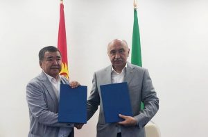 Memorandum of understanding signed in Kyrgyzstan with Salymbekov University