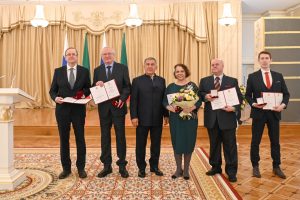 University employees receive State Prize of Tatarstan in Science and Technology