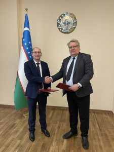 Memorandum of understanding signed with Center of Genomics and Bioinformatics of Uzbekistan