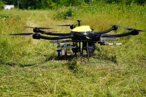 Software and hardware complex based on aerial drones proposed for geological prospecting