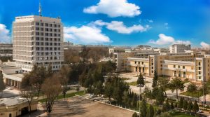 Acting Rector Dmitry Tayursky met with Rector of the National University of Uzbekistan Inom Madzhidov