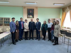Vice-Rector for International Cooperation Timirkhan Alishev visiting Kazakhstan