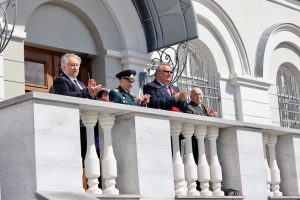 Victory Day memorial held in Kazan University courtyard