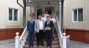 Acting Rector Dmitry Tayursky visiting Kyrgyzstan