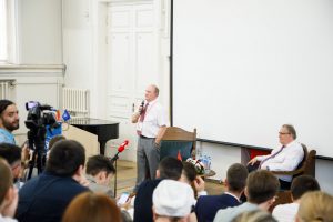 University visited by Chairman of the Communist Party of Russia Gennady Zyuganov