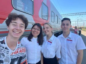 Students wrap up summer employment as train conductors