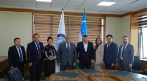 Rector Lenar Safin welcomed at National University of Uzbekistan