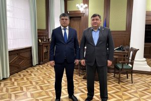 Meeting with Consul General of Uzbekistan in Kazan Fariddin Nasriev