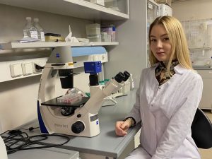 Master student Anna Timofeeva aims to create neuroprotective gene therapy