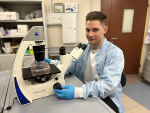 Student Startup winner Ivan Filin works on personalized cancer vaccines