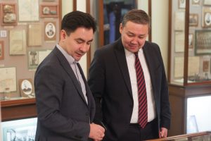 University visited by Counselor of the Embassy of Kyrgyz Republic in Russia Ermek Kyshtobaev