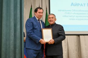 Rector Lenar Safin joins annual meeting of academics of Tatarstan on Russian Science Day