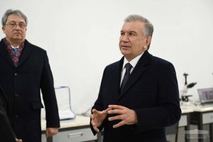 President of Uzbekistan Shavkat Mirziyoyev visited KFU’s Jizzakh Branch