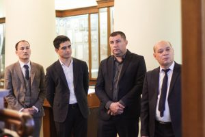 Delegation of Bukhara State University visiting KFU