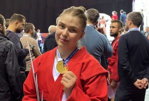 Student Kseniya Zadvornova wins 73rd Russian Sambo Championship