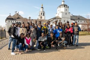 Overseas students tour the Town-Island of Sviyazhsk