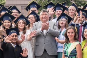 Top 50 graduates receive diplomas from Rector Lenar Safin