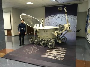 Physicist Aleksey Andreev continues researching Moon craters