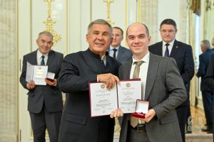 Petroleum scientists receive Tatarstan State Award in Science and Technology