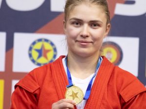 KFU alumna Kseniya Zadvornova wins gold in European Sambo Championships 2024 in Novi Sad, Serbia