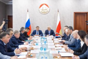 South Ossetian State University visited by Rector Lenar Safin